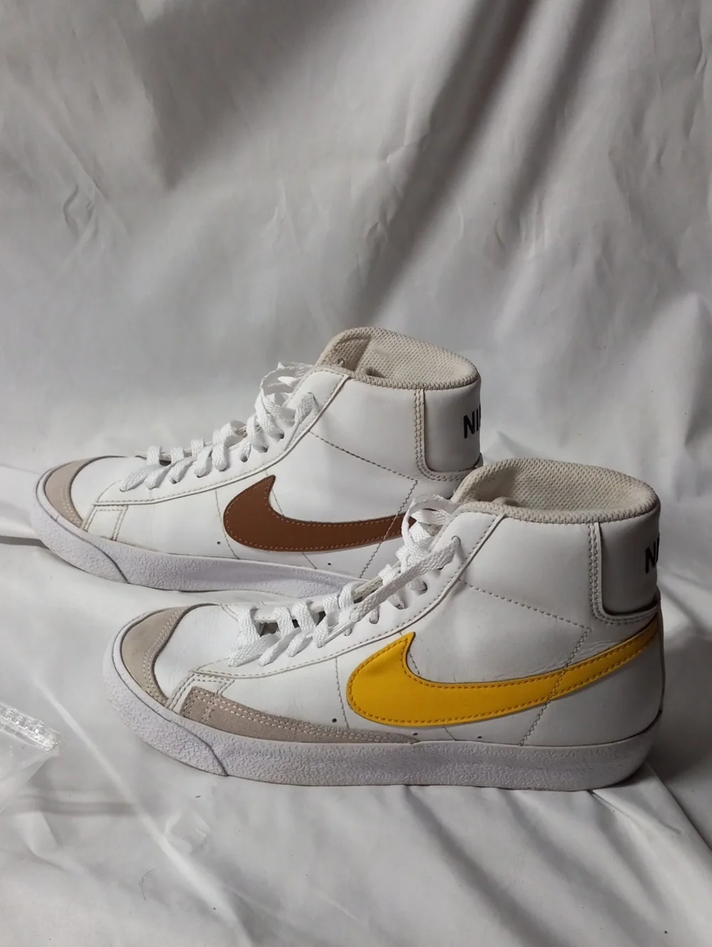 Nike white high